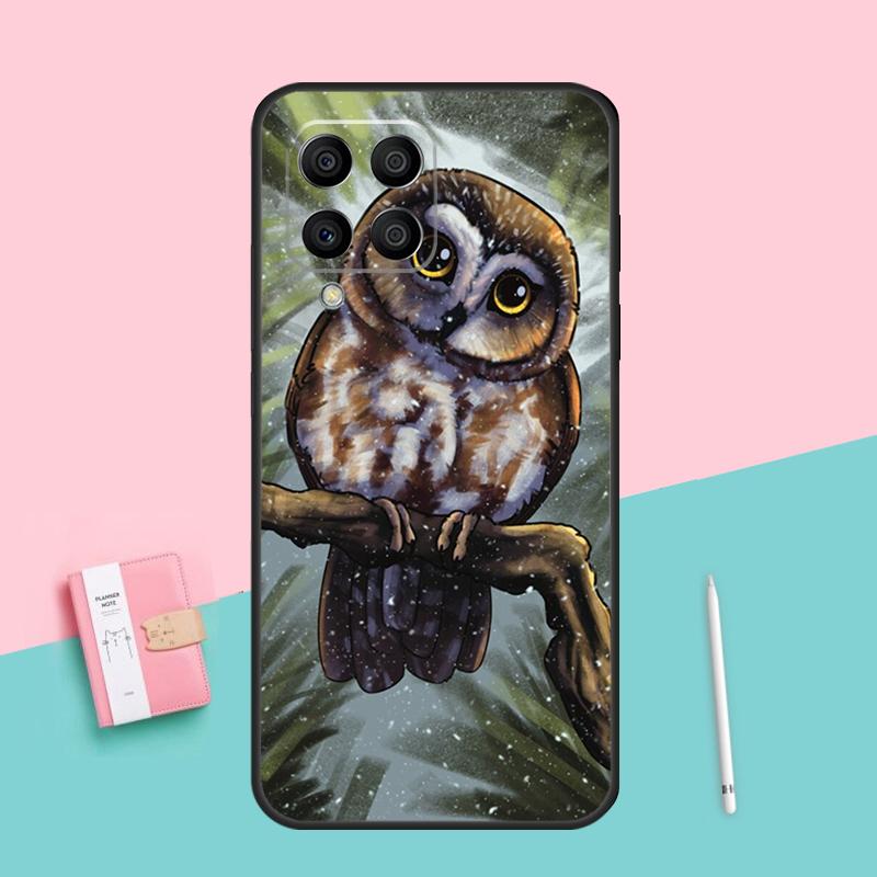 Süße Eulen Für Samsung Galaxy M32 M52 M31 M16 M11 M21 M13 M33 M35 M53 M55 M15 M14 M34 M54 M12 M06 Hülle