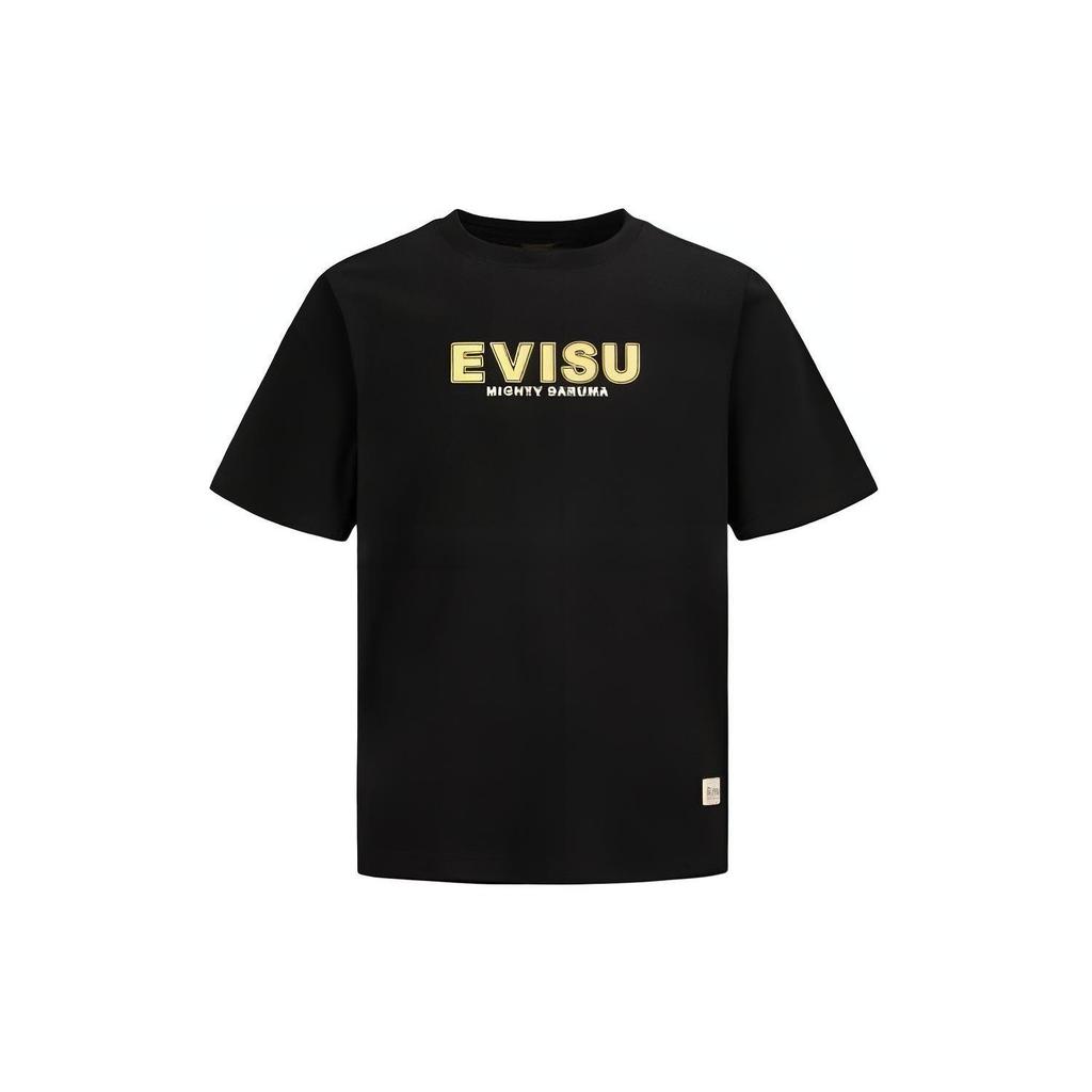 Evisu T-Shirts Men's Crew Neck Moderate Straight Fit 2ESHTM2TS529XXCT