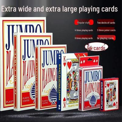Carte da Poker Giganti Divertenti Extra Large per Matrimoni & Intrattenimento