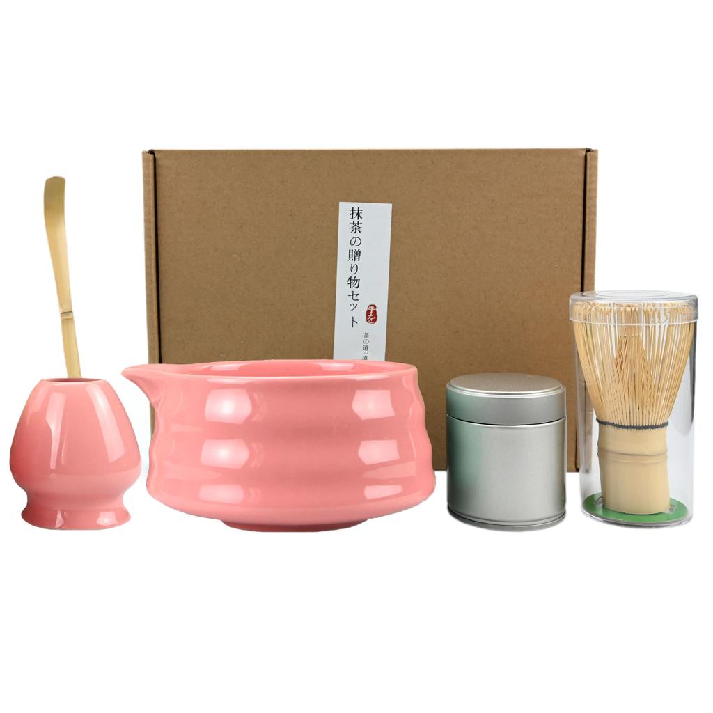 5PCS/Set Japanese-style Matcha Bowl , Spoon, Tea Whisk, Perfect Gift For Ceremony, Traditional Decoration