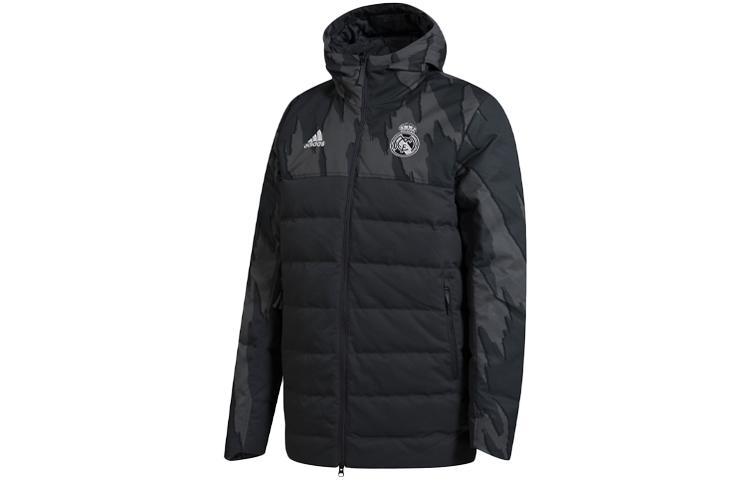 Adidas Real Madrid Thermal Down Jacket Real Madrid Men s Black GD4258 S