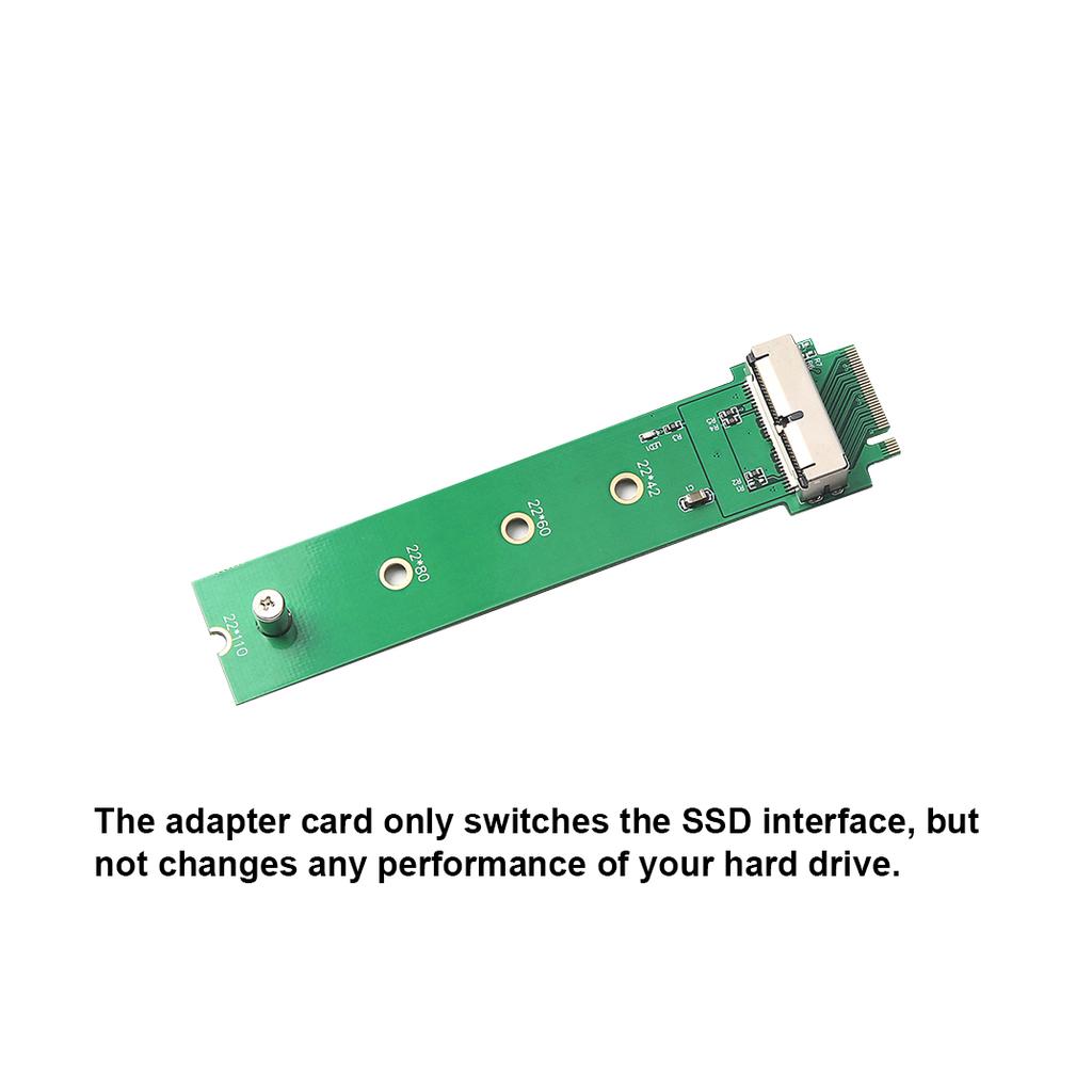 SSD to M.2 NGFF Adapter Converter Card Replacement for 2013 2014 2015 Apple MACBOOK Air Mac Pro SSD