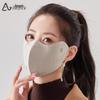 Herbst & Winter 3D Atmungsaktive Winddichte Gesichtsmaske mit Ohrschleifen zum Schutz vor Kälte und Staub