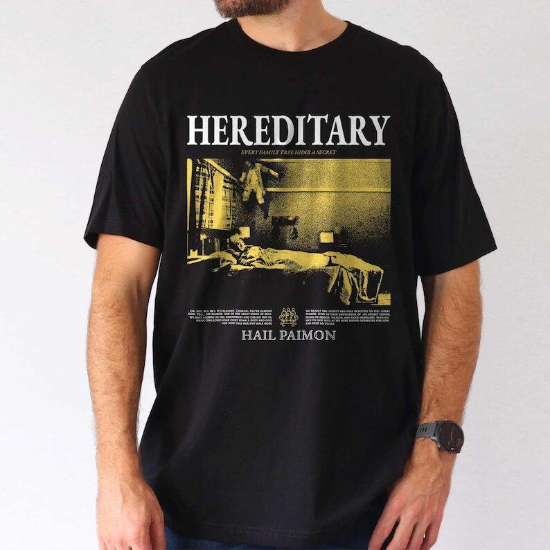 Hereditary T-Shirt A24 Horror Tee Paimon Cult Movie Shirt Ari Aster Inspired M