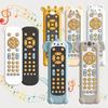 Non-Toxic Infant Simulation Tv Remote Control Toys With Music And Light Musical Baby Toy Sensory Remote Kid Baby Toys For 1 2 3 Year Old