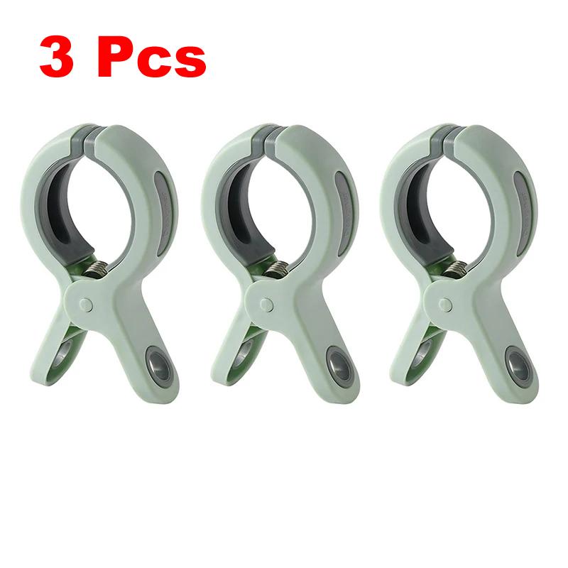 

3 шт./1 шт. Затискачі для пляжних рушників Великі пластикові вітрозахисні застібки для одягу, підвісні кілочки, затискачі для ковдр, тримачі для пляжного крісла Cruiser зелений