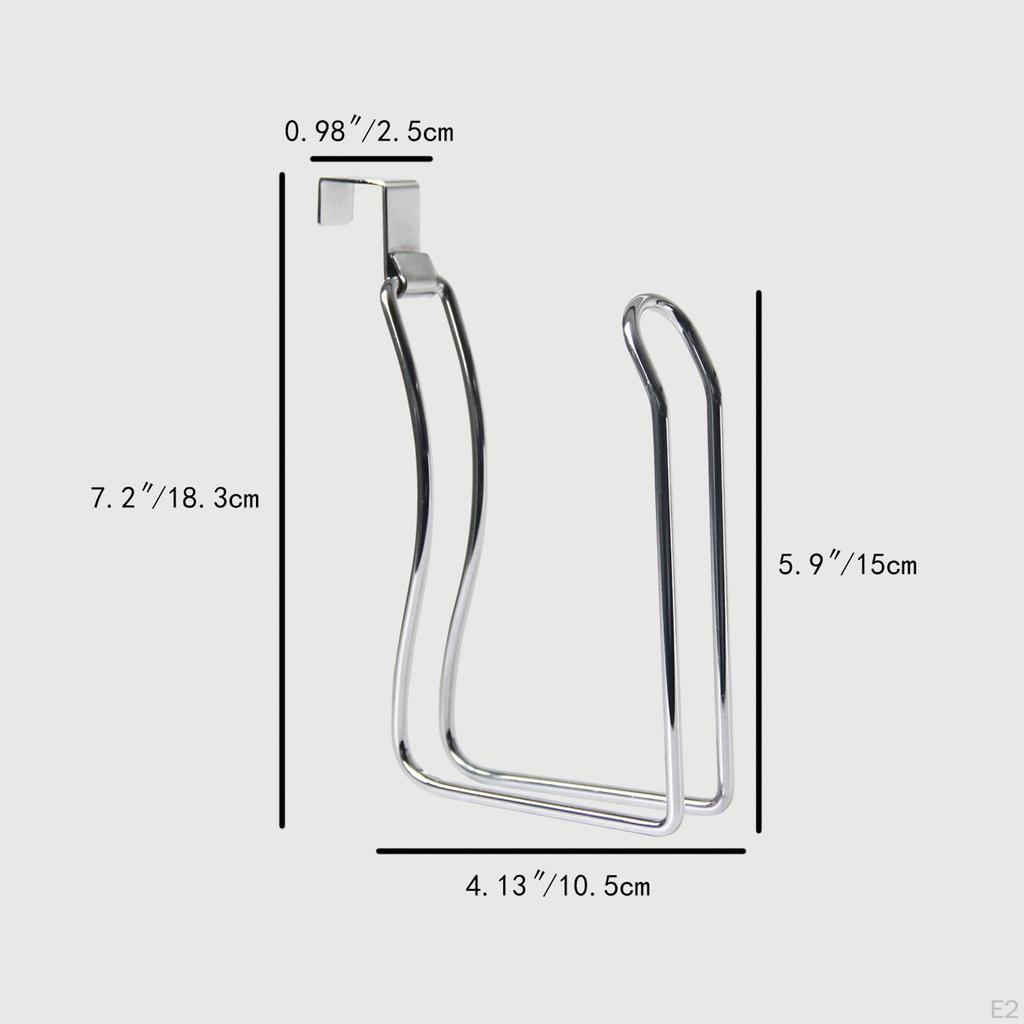 Bathroom Paper Towel Holder Kitchen Wall Hooks Organizer Cap Hat Rack