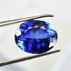 Natural Blue Tanzanite Loose Gemstone Luxury 11.50 Ct Oval Cut for Jewelry Making and Crafts