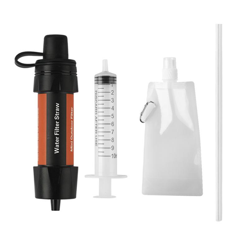 Portable Mini Water Purifier Straw for Outdoor Adventure, Camping, and Emergency Survival