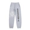 24 Street Spider Web 555 3D Puff Sweatshirt Pants Set Unisex High Casual Sporty