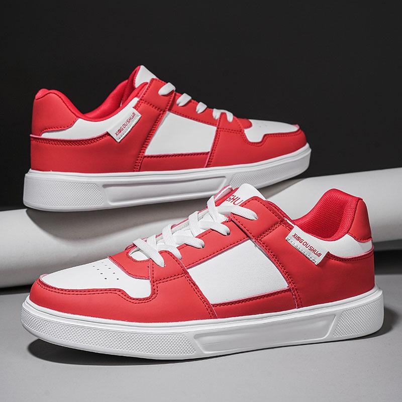 Summer new low-top casual sports large-size board shoes, trendy and fashionable versatile student shoes men's shoes are lightweight