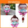 Buddha Lotus Cartoon Plush Keychain Pendant Car Bag Decoration Collection Gift