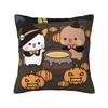 Pillow Case Bubu & Dudu Halloween Soft Pillow Cover Vintage Cushion Cover Custom Pillowcases For Sofa Bedroom Home Decor