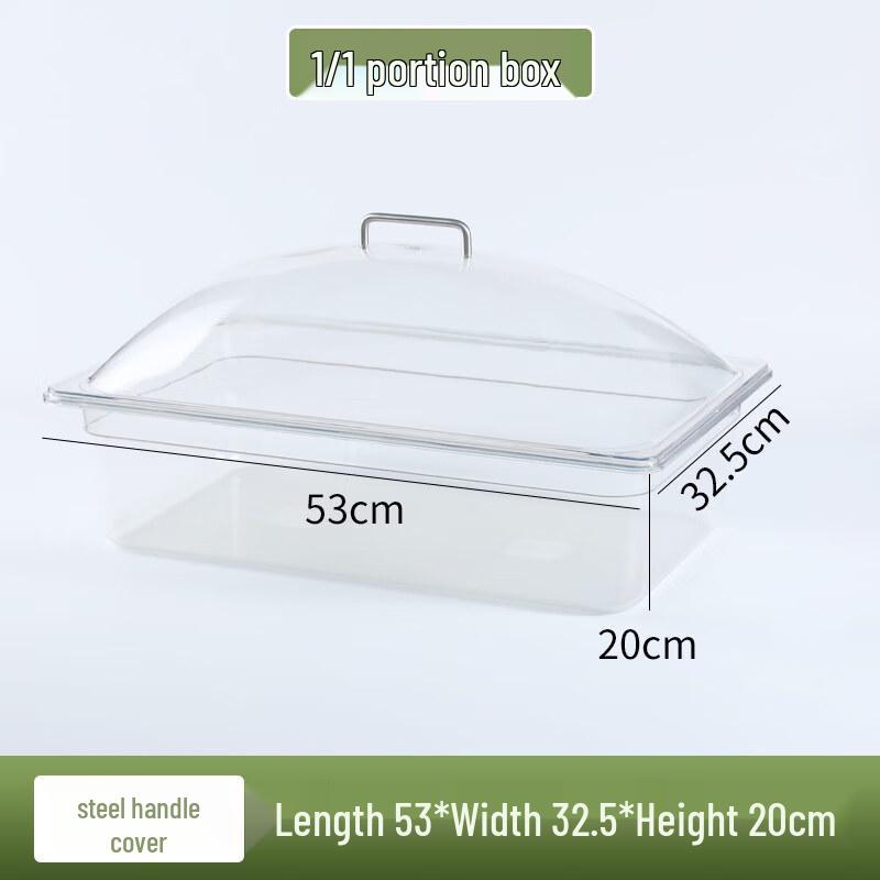 Wuhe Acrylic Transparent Commercial Display Tray with Lid