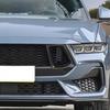 2x Carbon Fiber Front Bumper Grille Side Air Vent Covers for Ford Mustang 2024+