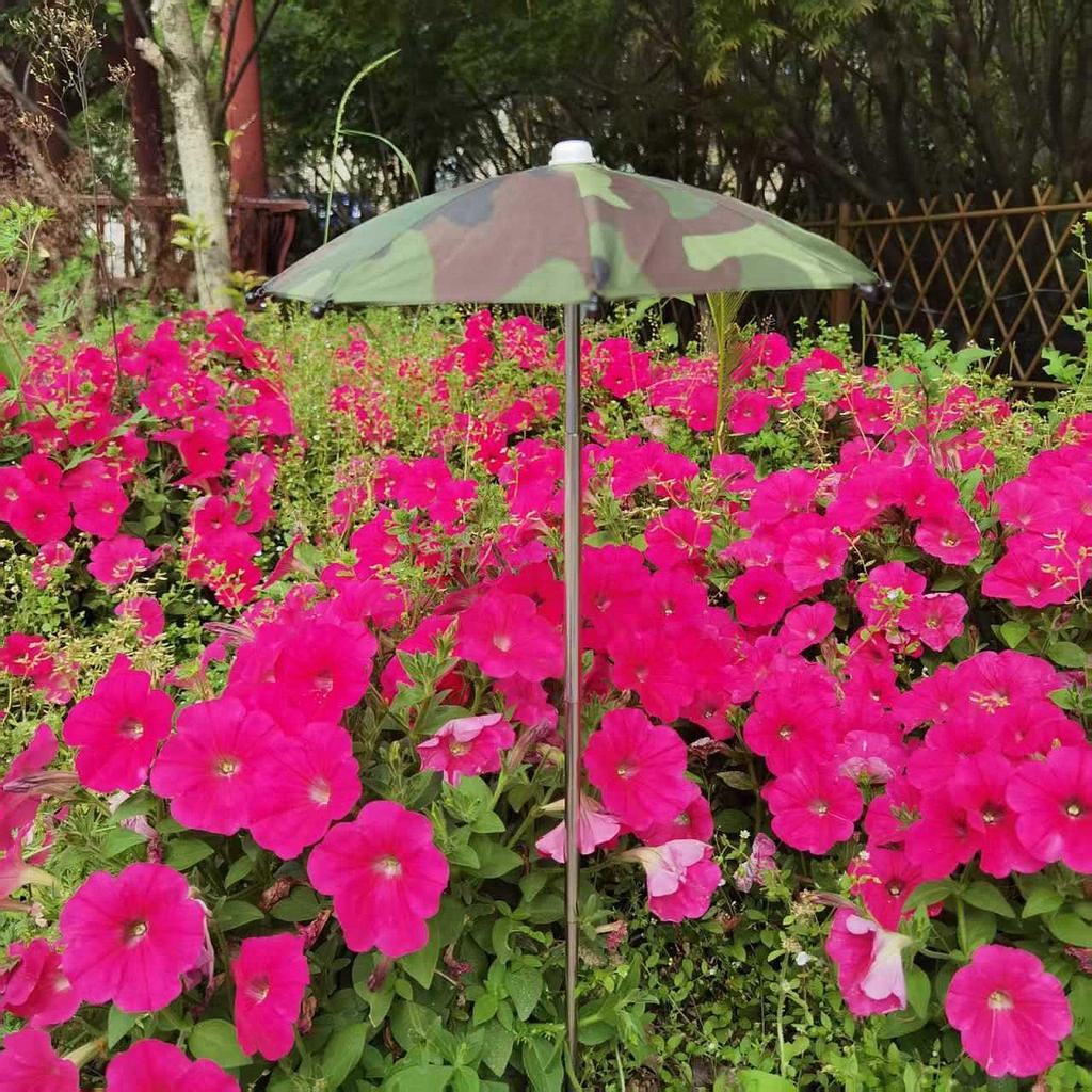 Plant Umbrella Easy to Install Decorative Decoration Multipurpose with Stake for Patio Backyard Planters Pot Outdoor Indoor