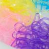 Daiso Glitter Pastel Color Tpu Bands  Pack Of 120