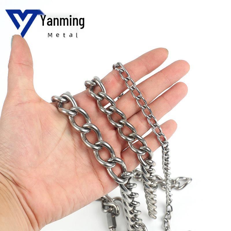 304 Stainless Steel Twisted Hanging Chain with Welded Joints