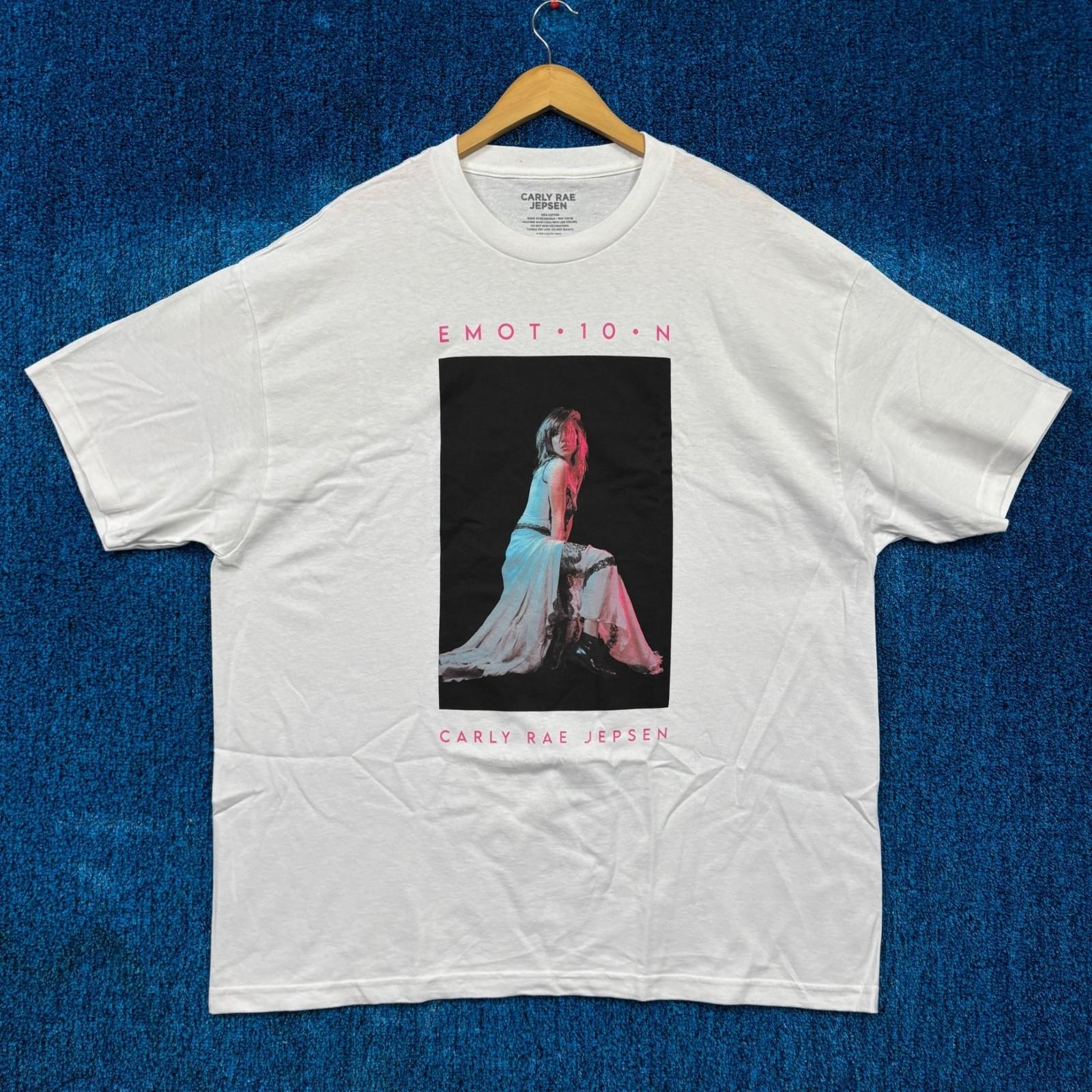 Carly Rae Jepsen Emotion Album 10 Year Anniversary Tee XXL Unisex T-Shirt XL