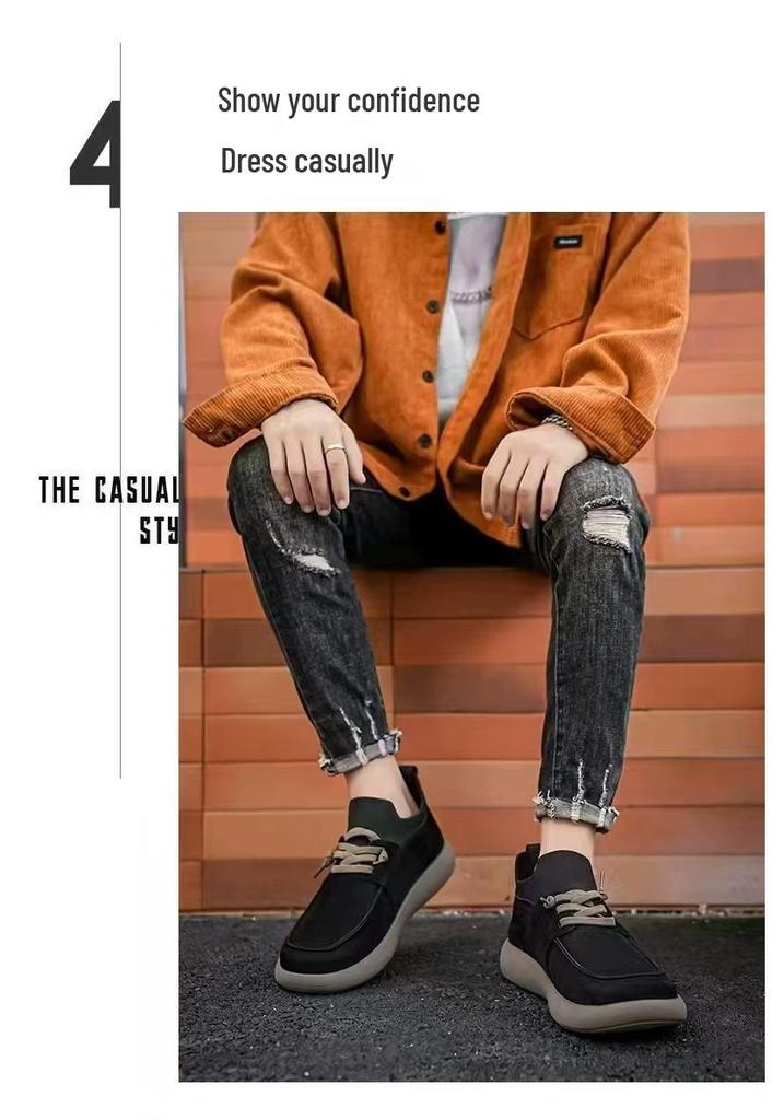 Men's Korean Style Trendy Spring Casual Board Shoes