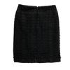 CHANEL P24980V15543 wool skirt black wool Used