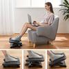 Verstellbare Fußstütze: 3 Höhen, 30° Neigung, Ultimativer Komfort für Büro & Zuhause.
