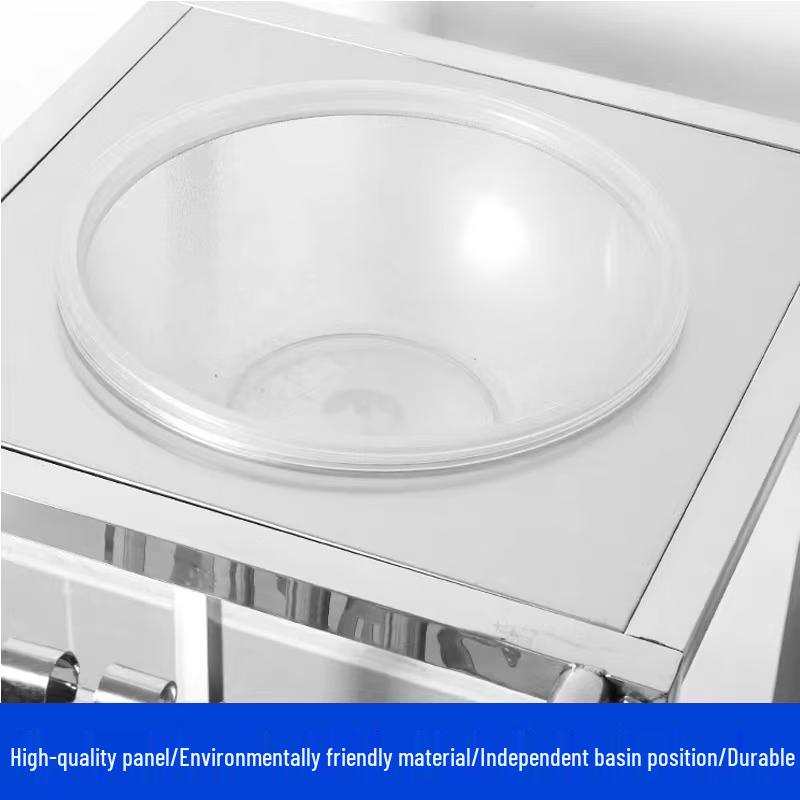 Acrylic Self-Service Food Display Rack