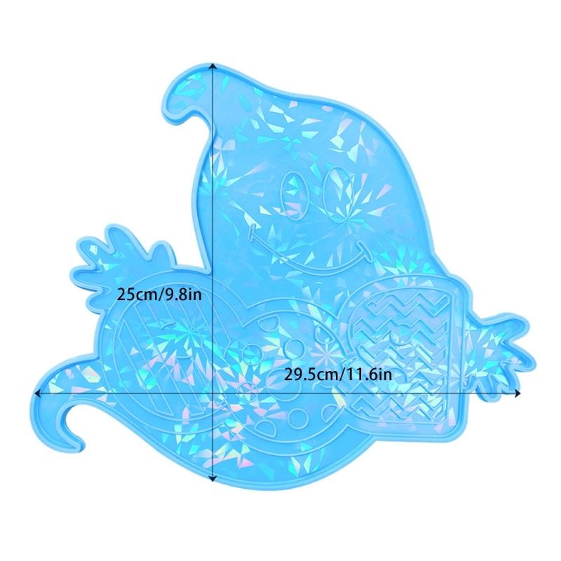 Halloween Skull Earrings Epoxy Resin Mold Silicone Molds Handmade for Doorplate Clay Jewelry Making Hanging Pendant Mold