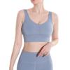 Tuta estiva da yoga da donna Lulu - Elegante design sulla schiena per fitness e jogging con pantaloni da yoga invisibili
