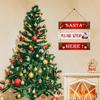 Decorative Christmas Wall Hanging Wooden Art Decoration Item for Home | Office | Living Room | Bedroom