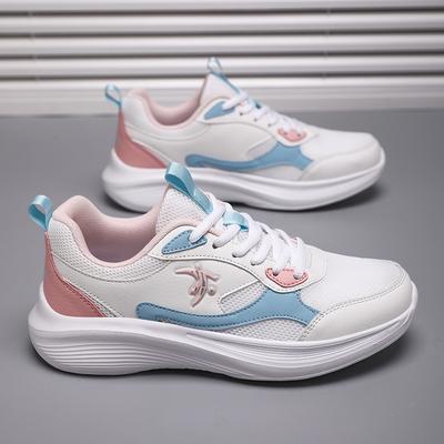 Joni Danlai Damskie Buty Lekkie Buty do Biegania Wiosna i Jesień Nowe Oddychające Buty do Biegania Dziecięce Miękkie Elastyczne Amortyzujące Trampki Damskie