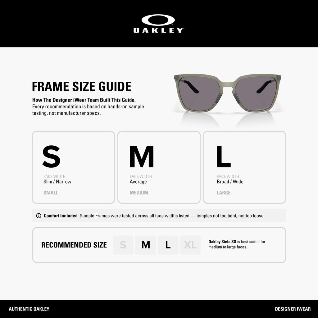 Oakley Sunglasses 0OO9480 SIELO 94801057 SQ Matte Olive Ink Prizm Grey Polar [Oakley]
