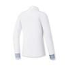 Fila Casual Versatile Knitted Long Sleeve Polo Shirt Women Tops Jade-White A11W515209FWT