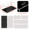 1:14 Scale Transparent Acrylic Display Box, Suitable for Protecting and Displaying Toy Cars, Model Building Blocks