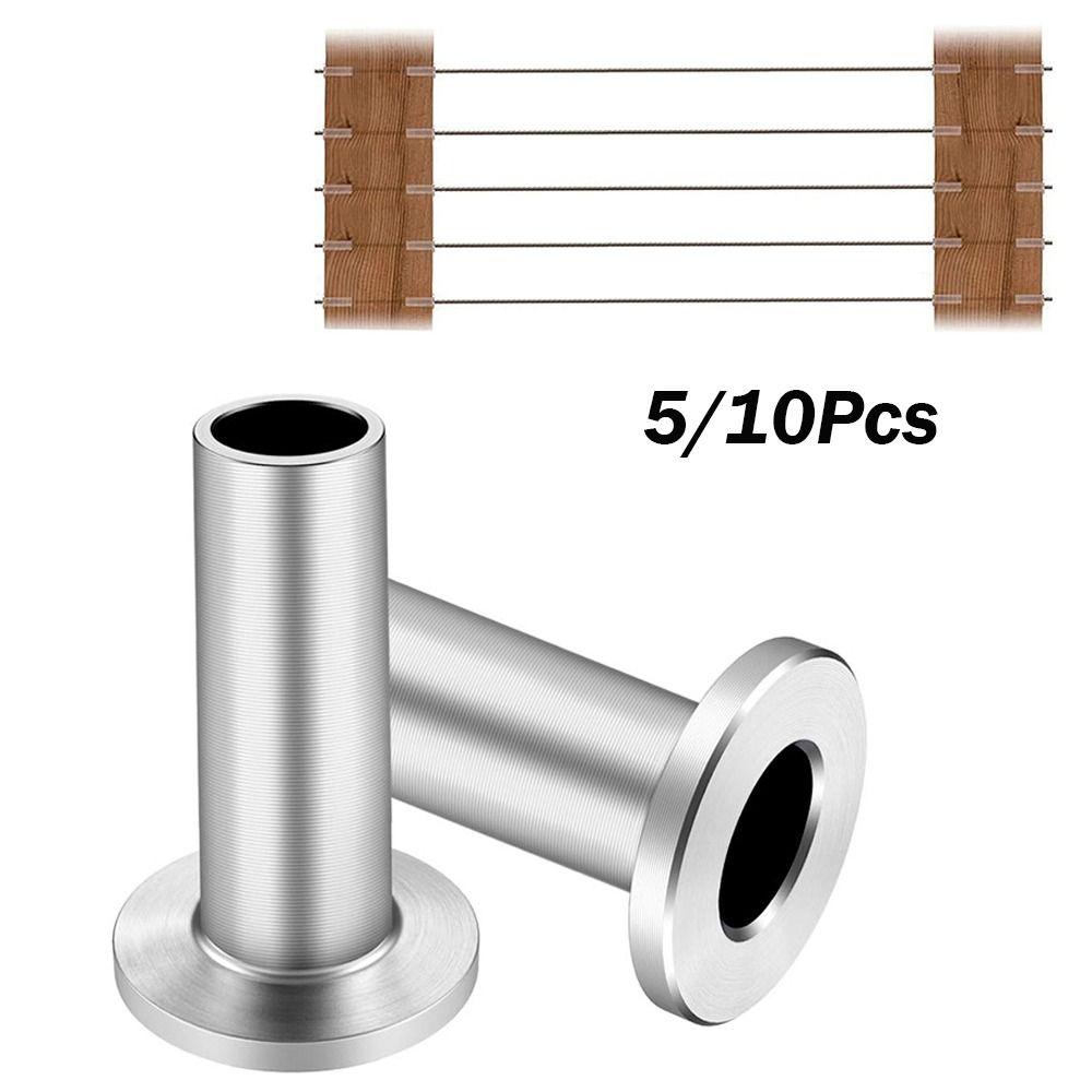 Marine Grade Cable Railing Protective Sleeves T316 Stainless Steel Cable Railing Tensioner Deck
