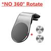 Suporte Magnético de Celular para Carro com Clipe para Saída de Ar Suporte para Celular GPS Para Xiaomi iPhone 15 Huawei Samsung Suporte para Carro