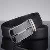 Men'S Belt, Two-Layer Cowhide Alloy Automatic Buckle Business Belt