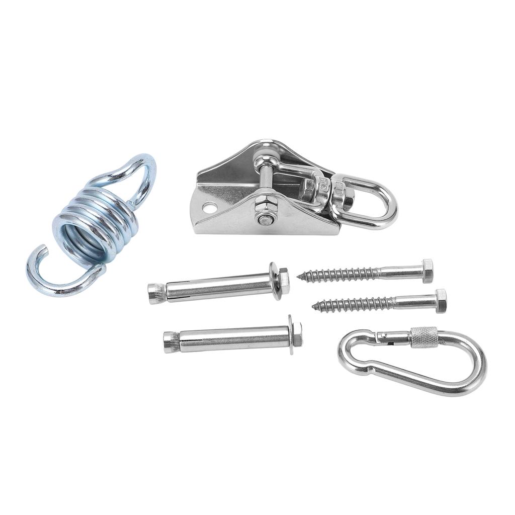 Edelstahl Hänge Schaukelhaken Metall Festplatte Hängematten Befestigungshaken Zubehör