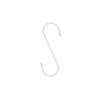 Takagi 40 Pieces Pieces X 20 for Small Load Capacity Made In S-Hooks, Medium, 150mm, Black, (2 Bags), Items, Hanging, Organization, 12kg, White,