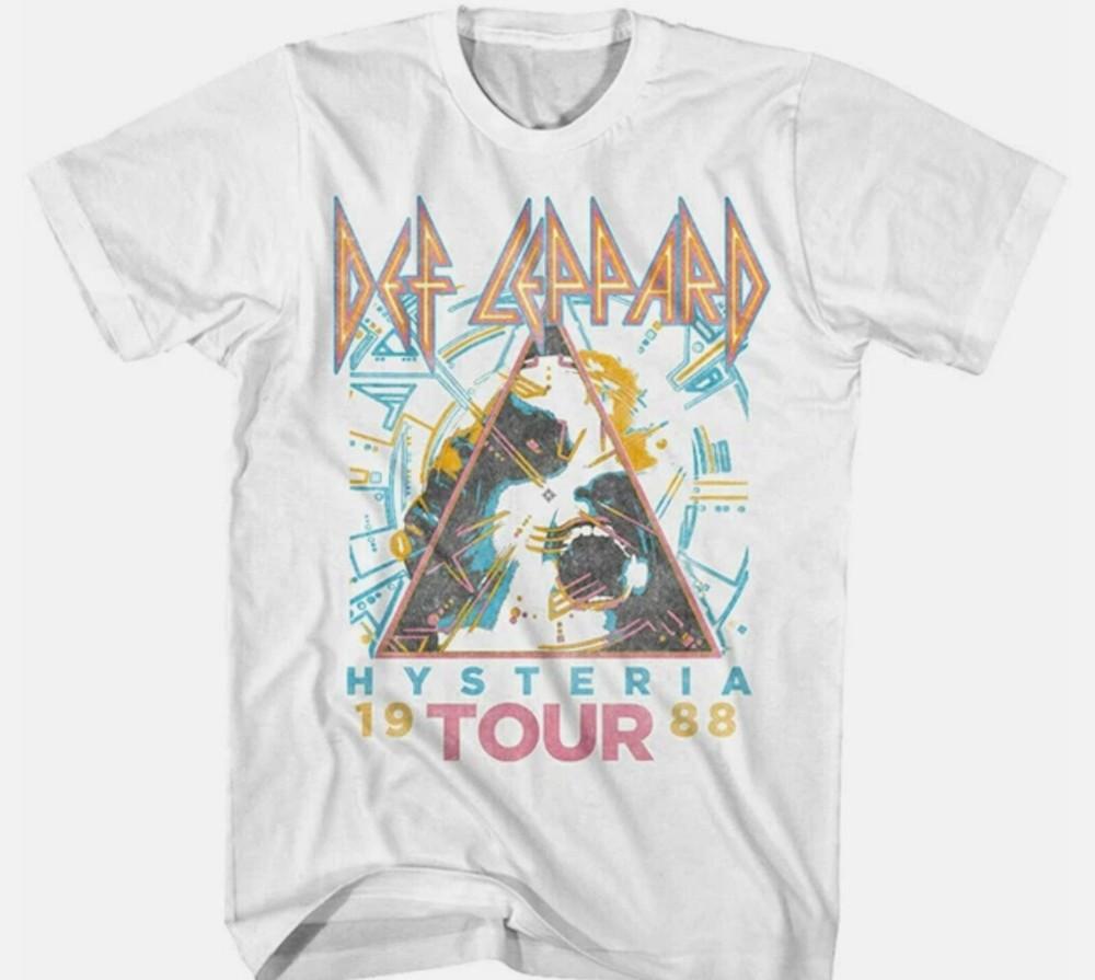 Def Leppard Hysteria Tour 1988 Men’s T Shirt, Shirt For Music Fan