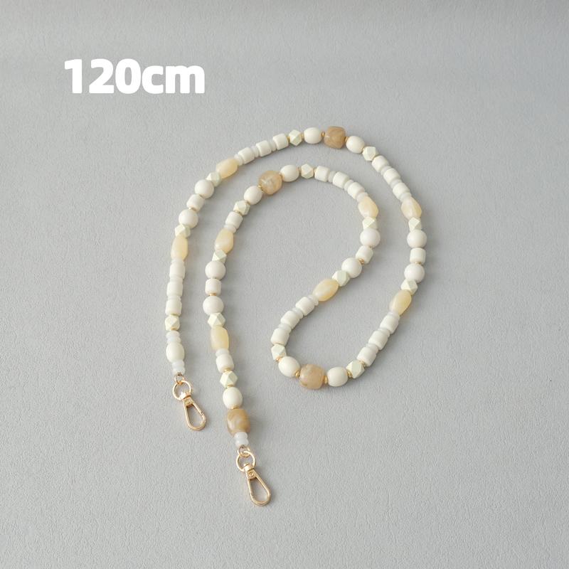 New Fashion Woman Bag Accessory Detachable Candy Beaded Chains Cute Acrylic Luxury Strap Women Elegant Bag Shoulder Handle Chain