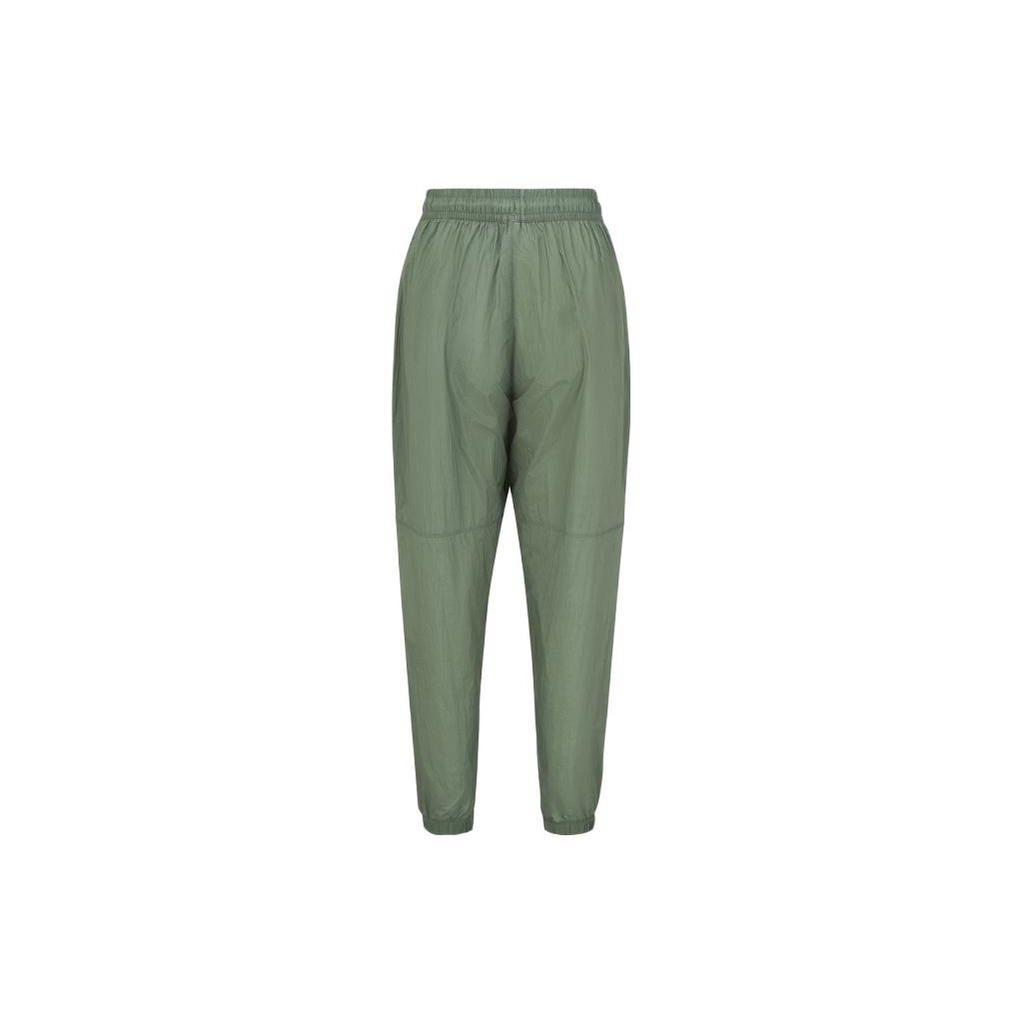 Reebok Retro Sports Breathable Comfortable Solid Color Mid Waist Drawstring Fitted Woven Casual Slim Cargo Pants Women pants 23RMS606WGL2