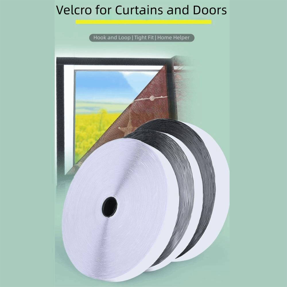 Strong Adhesive Heavy-Duty Hook and Loop Tape 2/3/5cm Hook & Loop Tape Sofa Pad