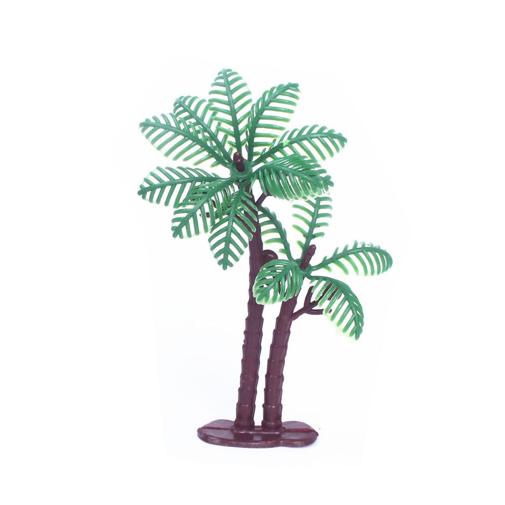 14CM Large Coconut Tree Cake Ornament and Aquarium Decoration