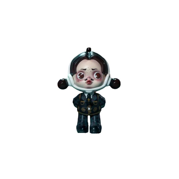 POP MART SKULLPANDA The Adams Family Collection Cute Mystery Boxes, Single Mystery Box