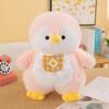 Cute Penguin Baby Plush Toy Doll Gray Penguin Doll with Skirt Sleeping Pillow Gift Female