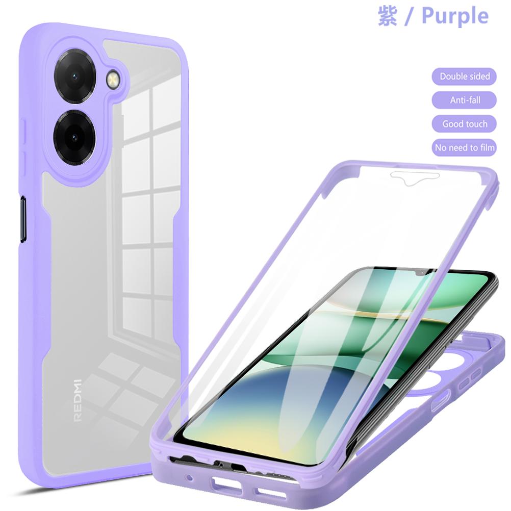 Dla Xiaomi Redmi A5 4G Etui Redmi A5 Pokrowiec Redmi A5 Etui Ochronne na Całe Ciało Ochronne 360 Dwustronne Pokrowiec Funda Coque Capa