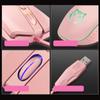 Gaming Mouse LED RGB Backlit Mute PC Laptop 2400DPI Optical Mice
