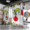 High-Precision Black Silk Blackout Curtains - Polyester, Sun Protection, Customized Design