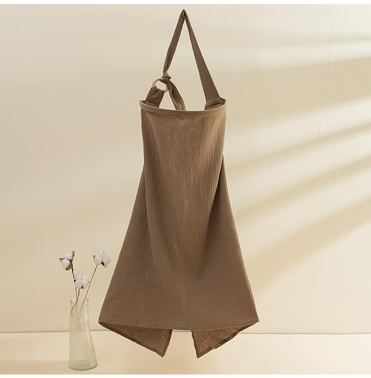 Adjustable Breathable Cotton Nursing Scarf with Modesty Breast Cover